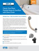 AB&A One Piece FLEX & Direct Drain Flyer (ABA021)