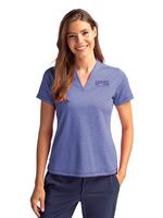 Cutter & Buck Forge Heathered Stretch Womens Blade Top