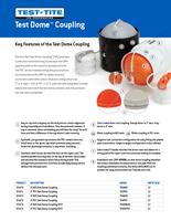 Test-Tite Test Dome Coupling (TT025)